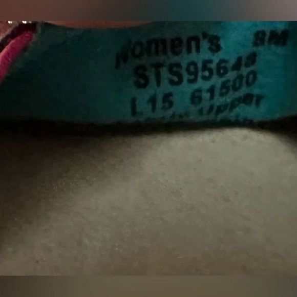 Sperry Katama Cape - Blue Seaweed Print Size 8 - Picture 6 of 8